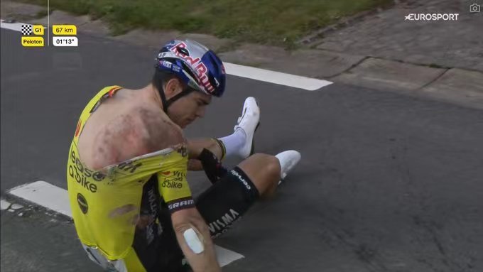 Cykelsportens glæder og sorger, Van Aerts ulykke og Jørgensens herlighed